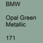 Preview: BMW, Opal Green Metallic, 171.